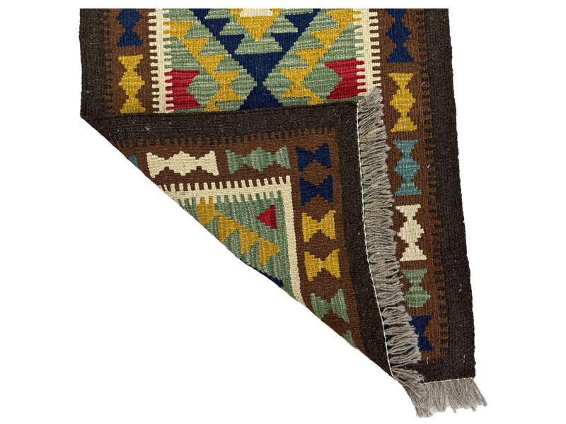 Beautiful Afghan Maimana kilim 204 x 62 CM