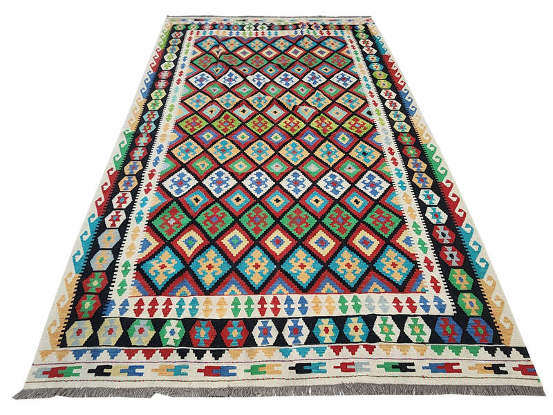 Stunning Afghan choubi kilim Rug 350 x 248 CM