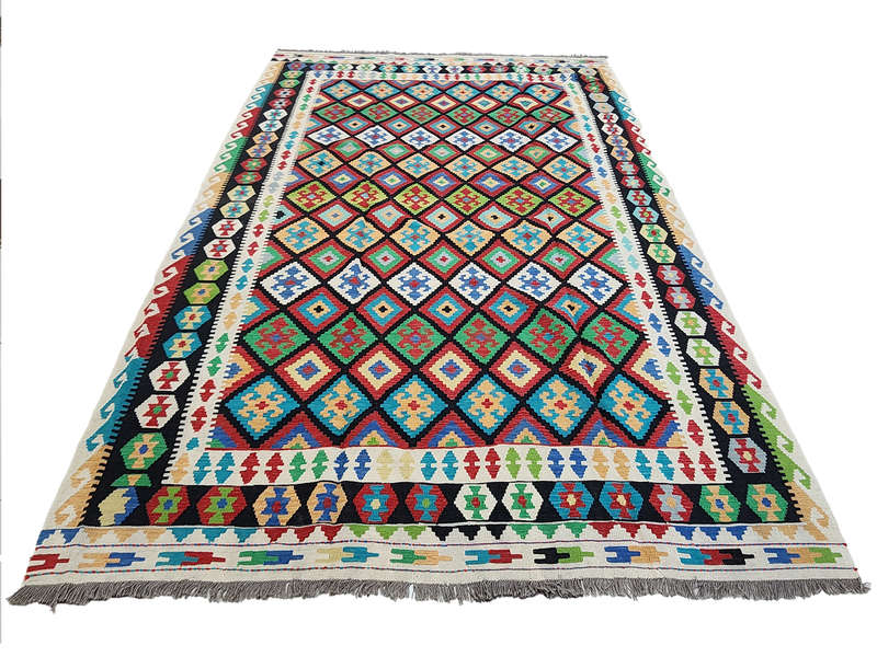 Stunning Afghan choubi kilim Rug 350 x 248 CM