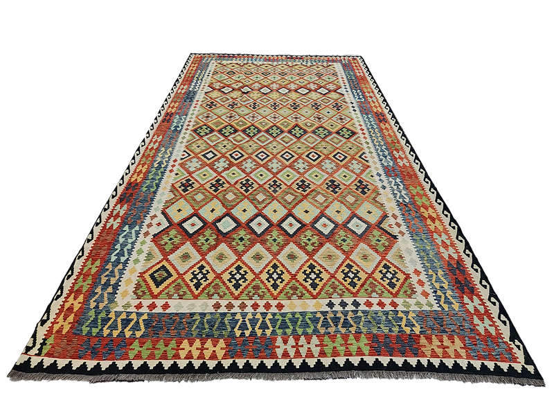 Stunning 5x3 Afghan Choubi kilim - 486 x 309 CM