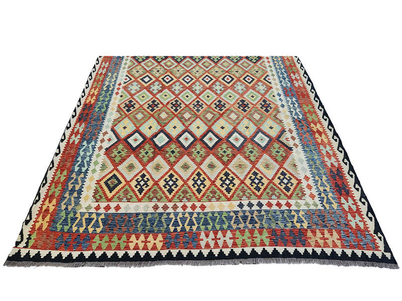 Stunning 5x3 Afghan Choubi kilim - 486 x 309 CM
