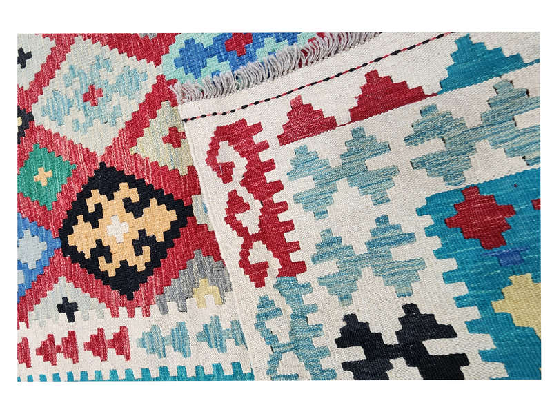 Incredible 5x3 Afghan Choubi kilim - 496 x 305 CM