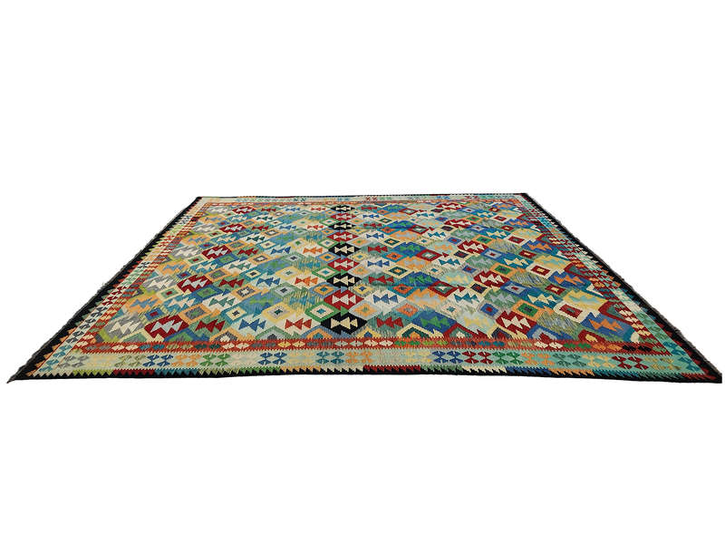 Stunning 5x3 Afghan Choubi kilim Rug - 519 x 318 CM