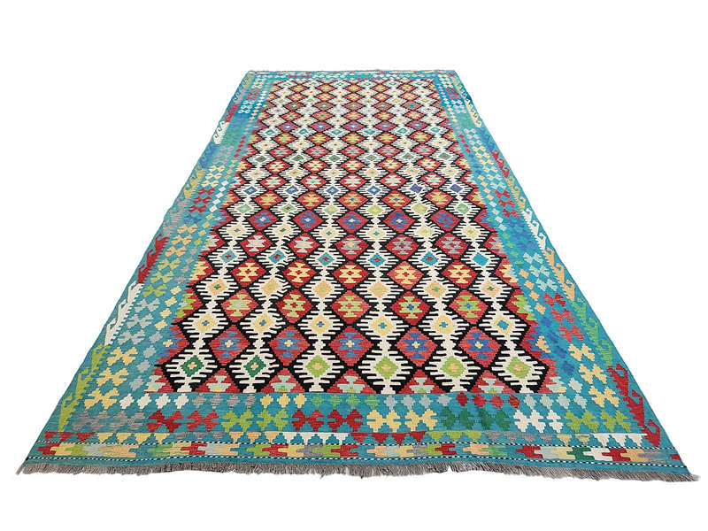 Beautiful 5x3 Afghan Choubi kilim - 500 x 291 CM