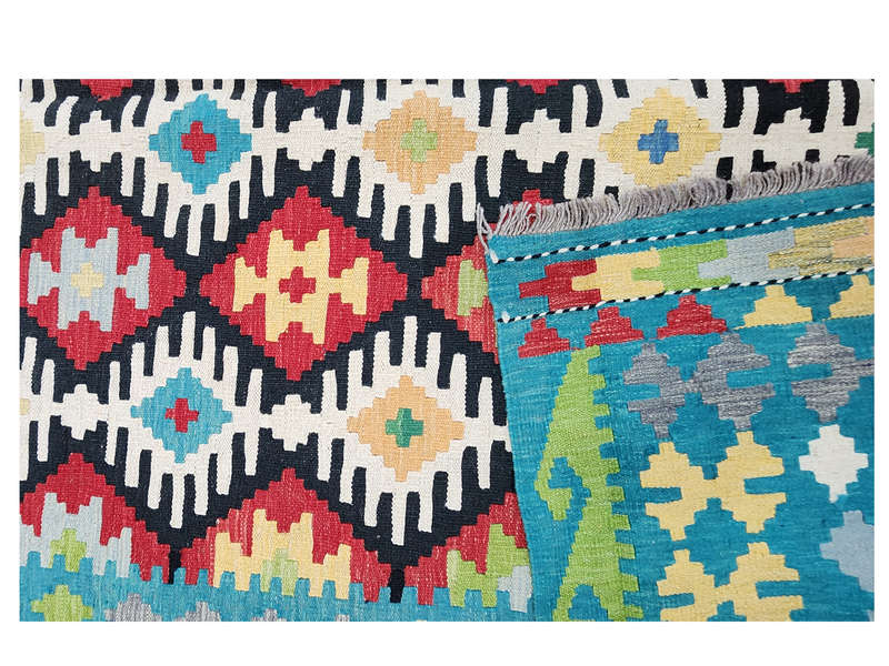 Beautiful 5x3 Afghan Choubi kilim - 500 x 291 CM