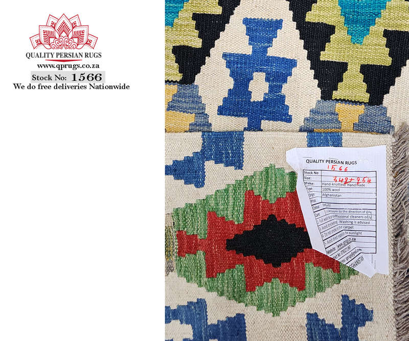 Beautiful Afghan choubi kilim Rug 342 x 254 CM