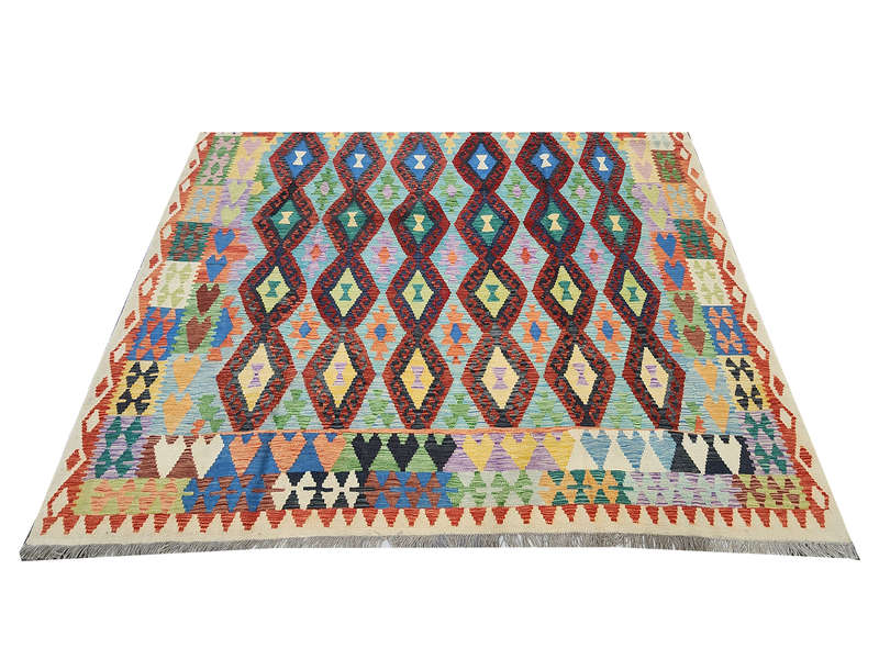 Incredible Afghan Handmade Kilim Rug 354 x 253 CM
