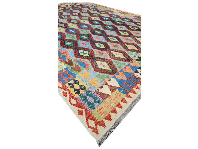 Incredible Afghan Handmade Kilim Rug 354 x 253 CM