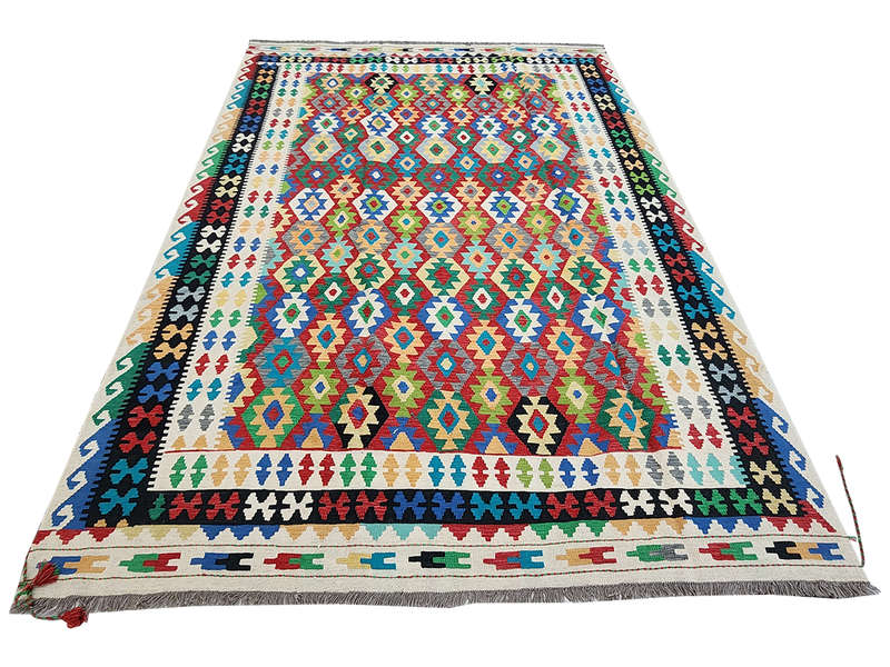 Gorgeous Afghan Handmade Kilim Rug 343 x 254 CM