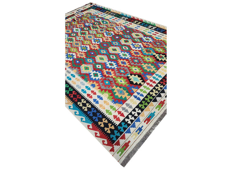 Gorgeous Afghan Handmade Kilim Rug 343 x 254 CM