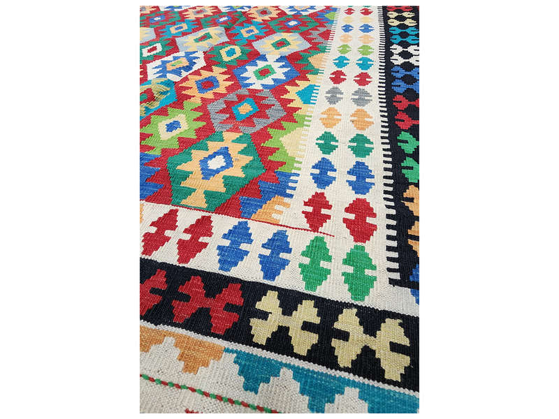 Gorgeous Afghan Handmade Kilim Rug 343 x 254 CM