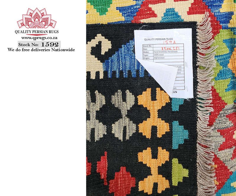 Stunning Afghan choubi kilim Rug 350 x 251 CM