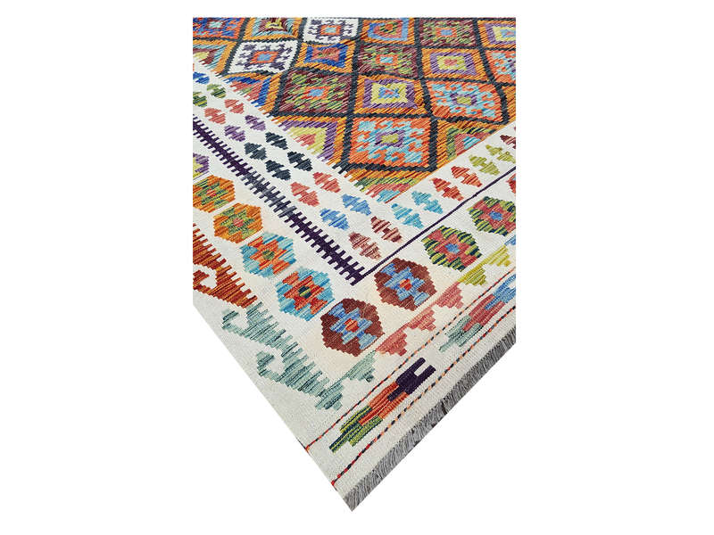 Incredible Afghan Handmade Kilim Rug 349 x 260 CM