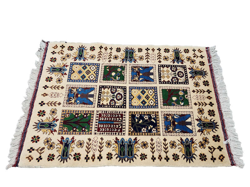 Fine Quality Afghan Ariana Carpet 114 x 91 CM