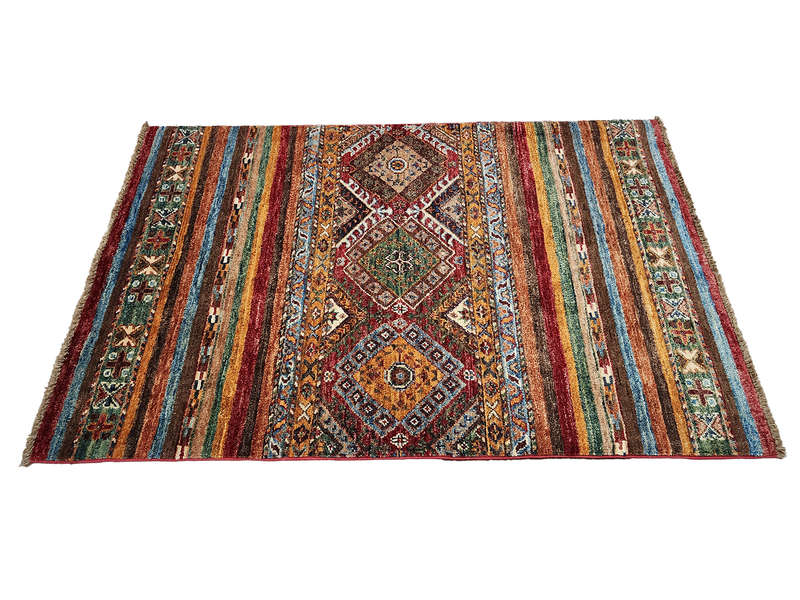 Stunning Afghan Ariana Carpet 121 x 82 CM