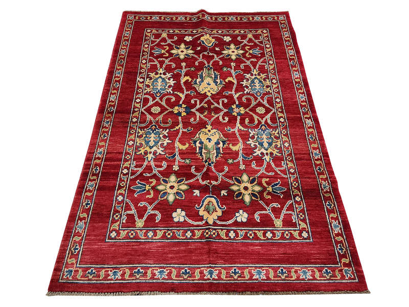 Incredible Afghan Ariana Carpet 185 x 123 CM