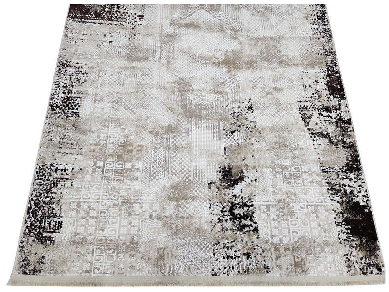 Stunning Brown Machine Made Carpet 230 x 160 CM