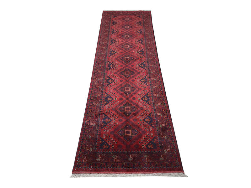 Fine Turkman Handmade Carpet 289 x 80 cm
