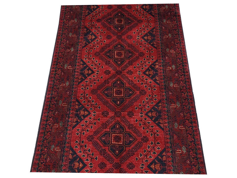 Fine Turkman Handmade Carpet 289 x 80 cm