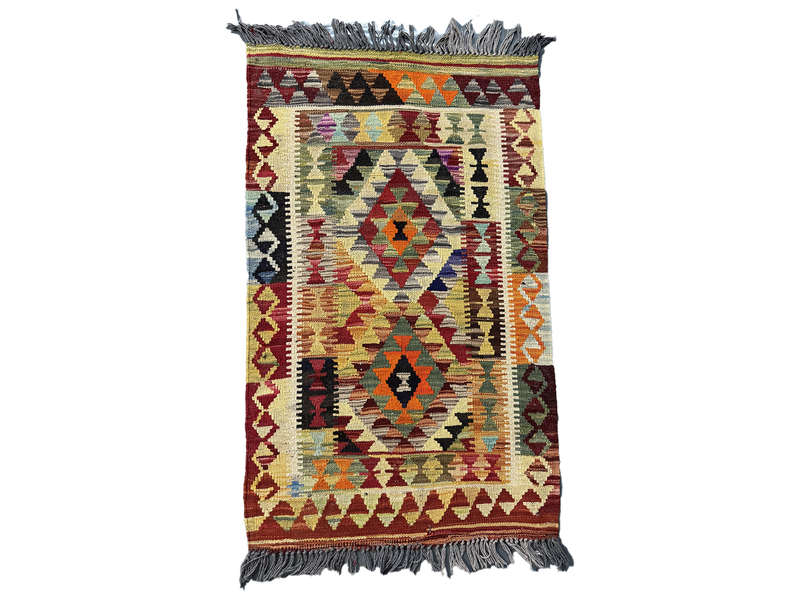 Gorgeous Afghan Choubi Kilim Rug 113 x 68 CM