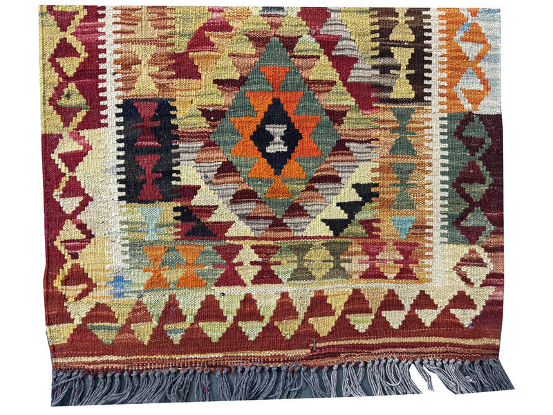 Gorgeous Afghan Choubi Kilim Rug 113 x 68 CM
