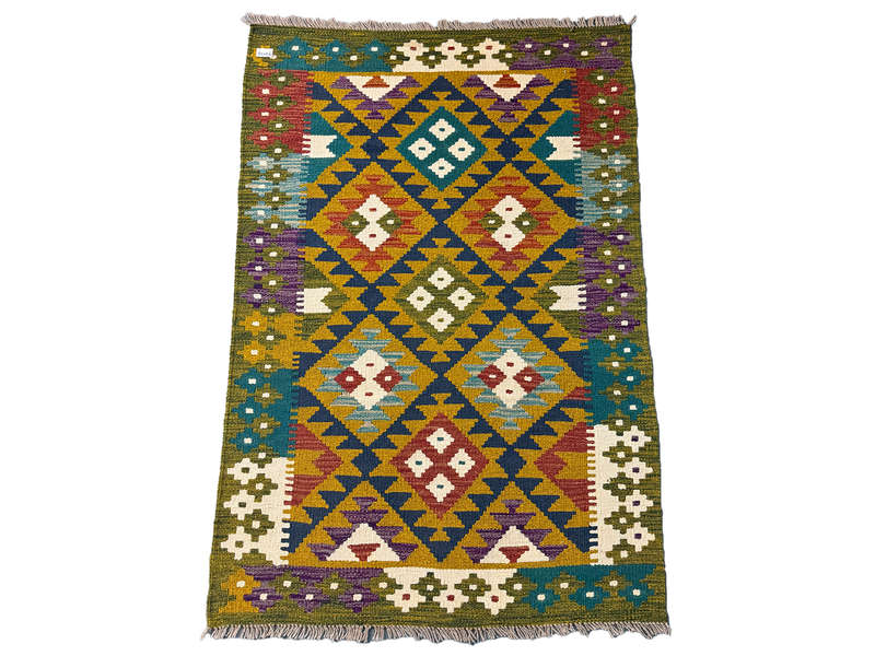 Fine Afghan Maimana Kilim Rug 144 x 100 CM