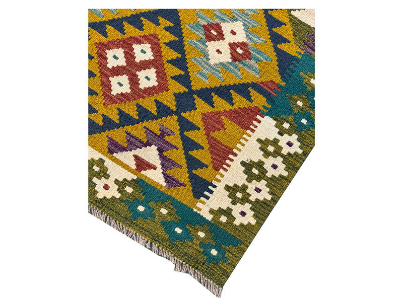 Fine Afghan Maimana Kilim Rug 144 x 100 CM