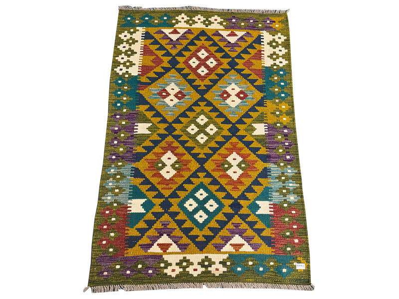 Fine Afghan Maimana Kilim Rug 144 x 100 CM