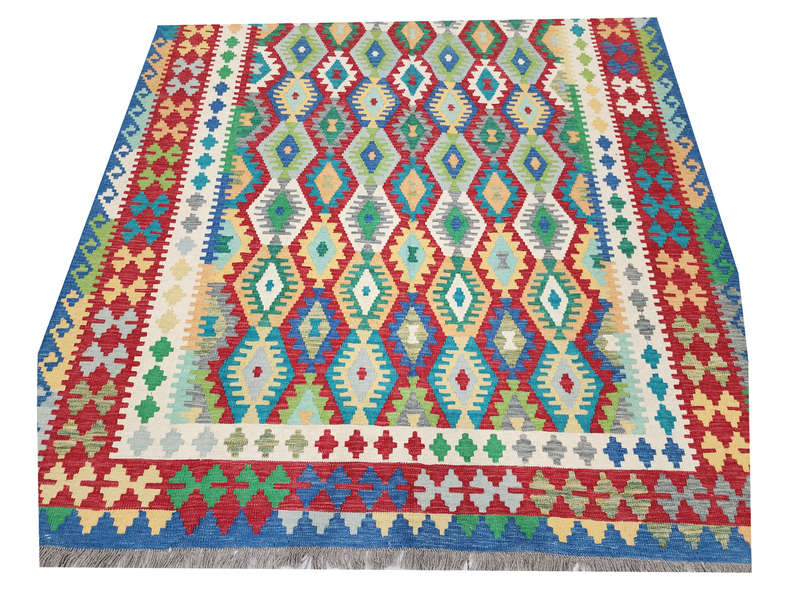 Fine Afghan Choubi kilim Runner 300 X 204 CM