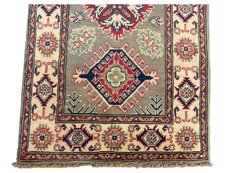 Gorgeous Afghan Handmade Kazaq Carpet 130 x 79 CM