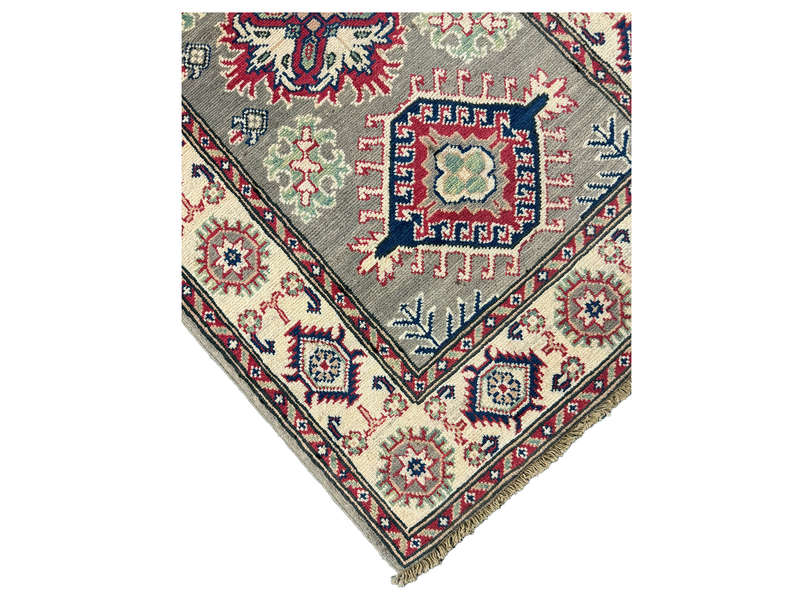 Gorgeous Afghan Handmade Kazaq Carpet 130 x 79 CM
