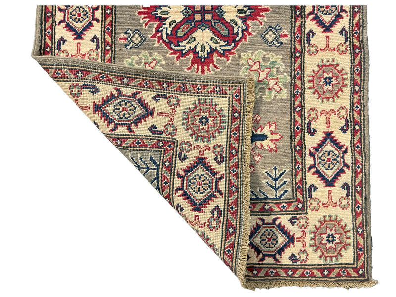 Gorgeous Afghan Handmade Kazaq Carpet 130 x 79 CM