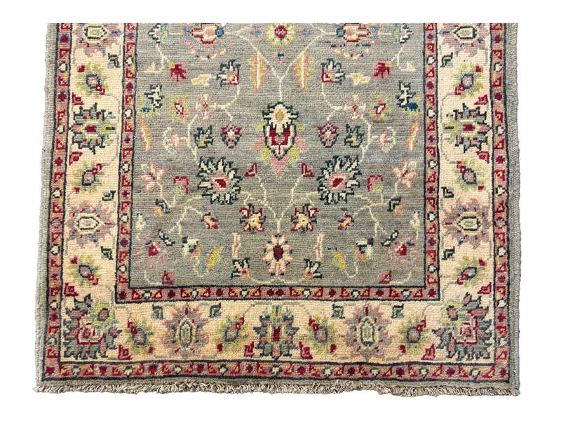 Fine Afghan Handmade Kazaq Carpet 125 x 86 CM