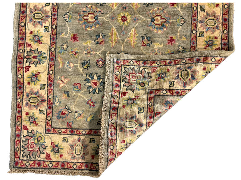 Fine Afghan Handmade Kazaq Carpet 125 x 86 CM