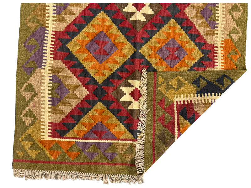 Beautiful Afghan Maimana Kilim 196 x 106 CM