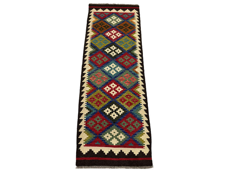 Fine Afghan Maimana kilim Rug 192 x 70 CM