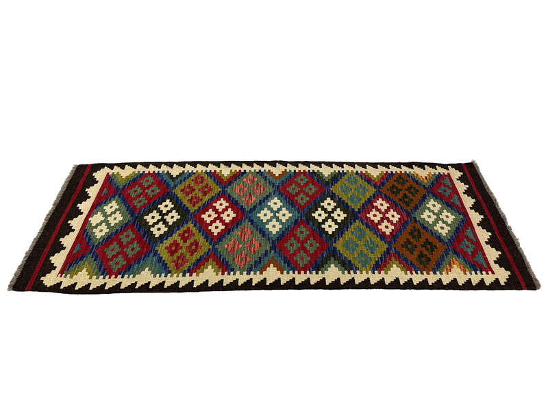 Fine Afghan Maimana kilim Rug 192 x 70 CM