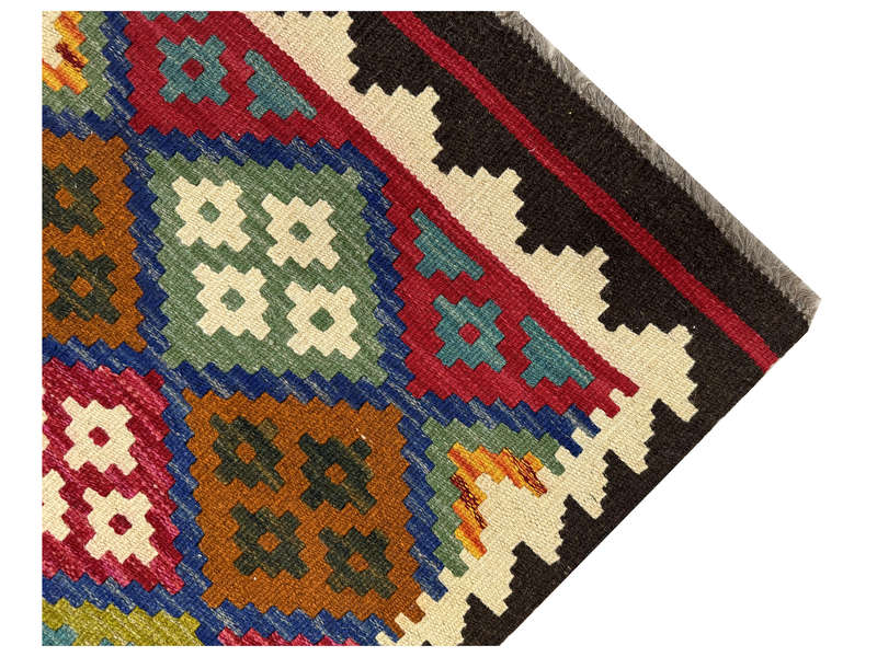 Fine Afghan Maimana kilim Rug 192 x 70 CM