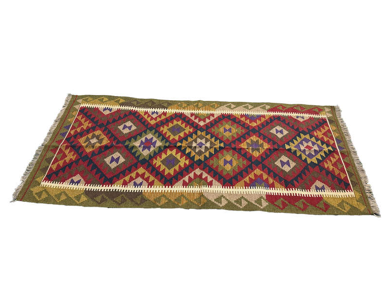 Stunning Afghan Maimana Kilim 198 x 90 CM