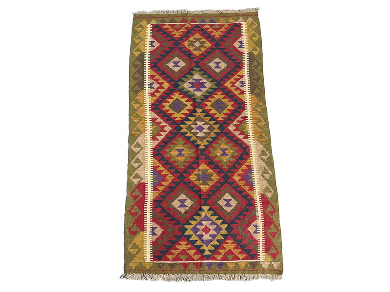 Stunning Afghan Maimana Kilim 198 x 90 CM
