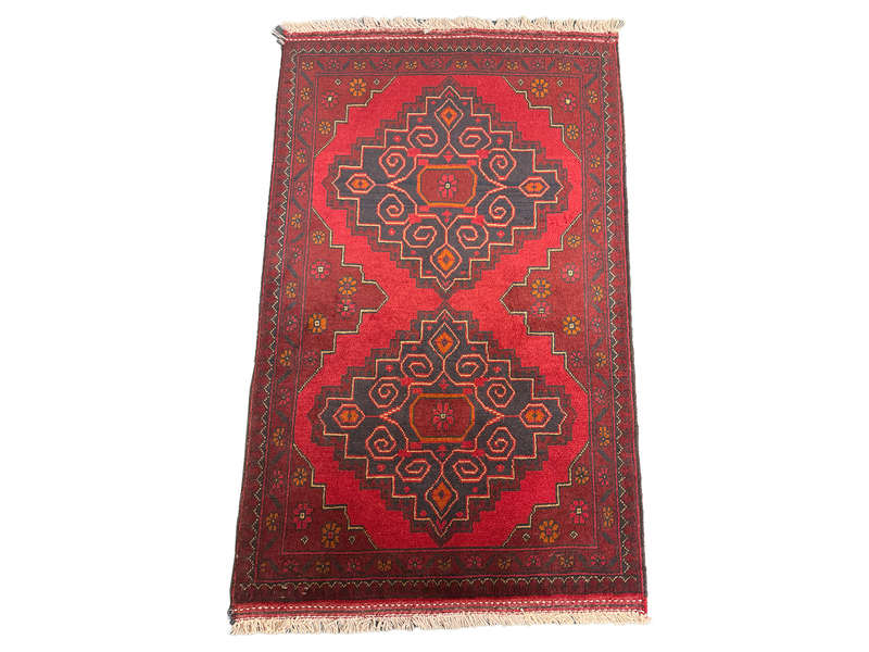 Beautiful Afghan Turkman Carpet 125 x 79 CM