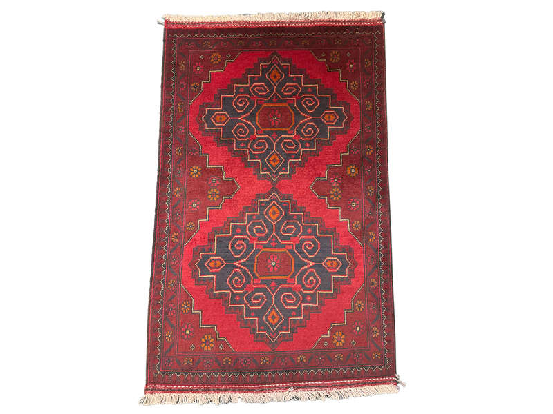 Beautiful Afghan Turkman Carpet 125 x 79 CM