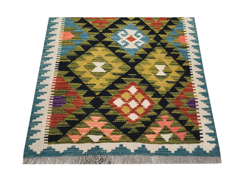 Afghan Maimana Kilim Runner 284 x 77 CM