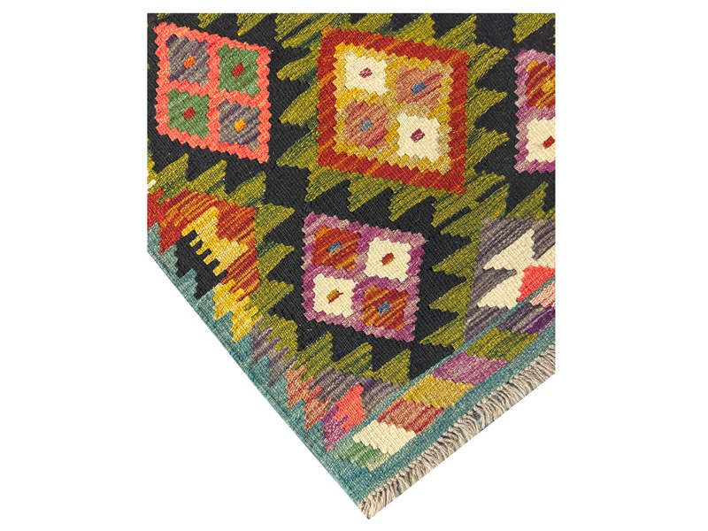 Stunning Afghan Maimana Kilim Rug 155 x 99 CM