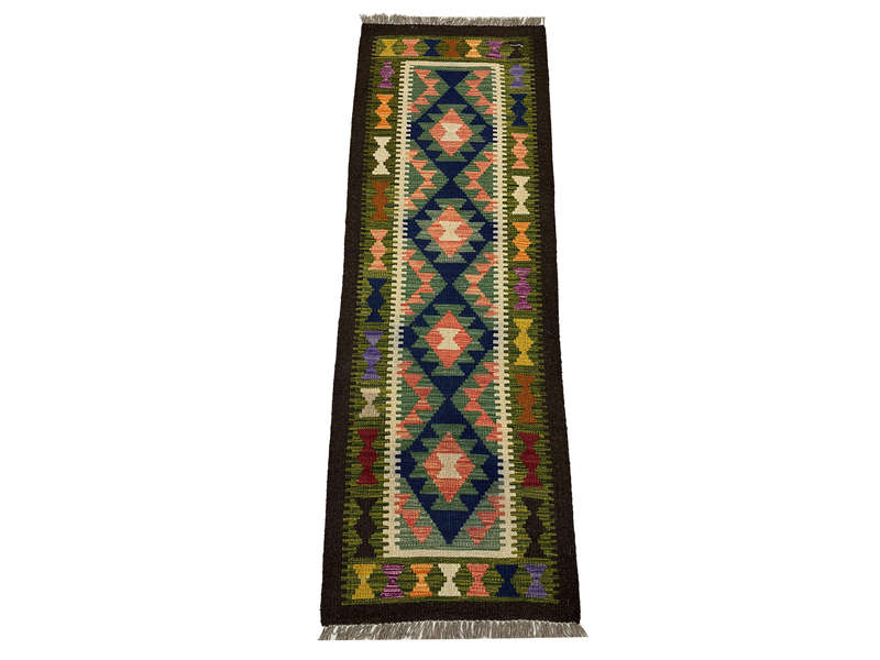 Stunning Afghan Maimana kilim Runner 188 x 65 CM