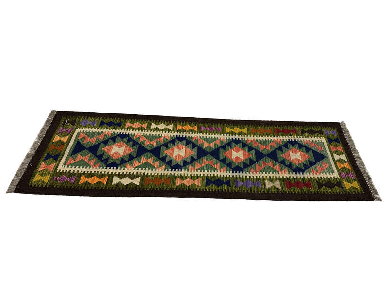 Stunning Afghan Maimana kilim Runner 188 x 65 CM