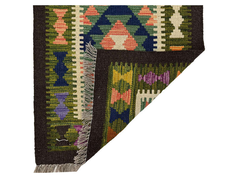Stunning Afghan Maimana kilim Runner 188 x 65 CM