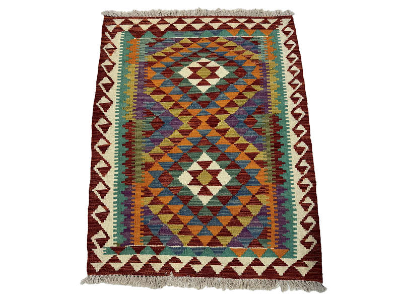 Stunning Afghan Handmade Kilim 121 x 91 CM