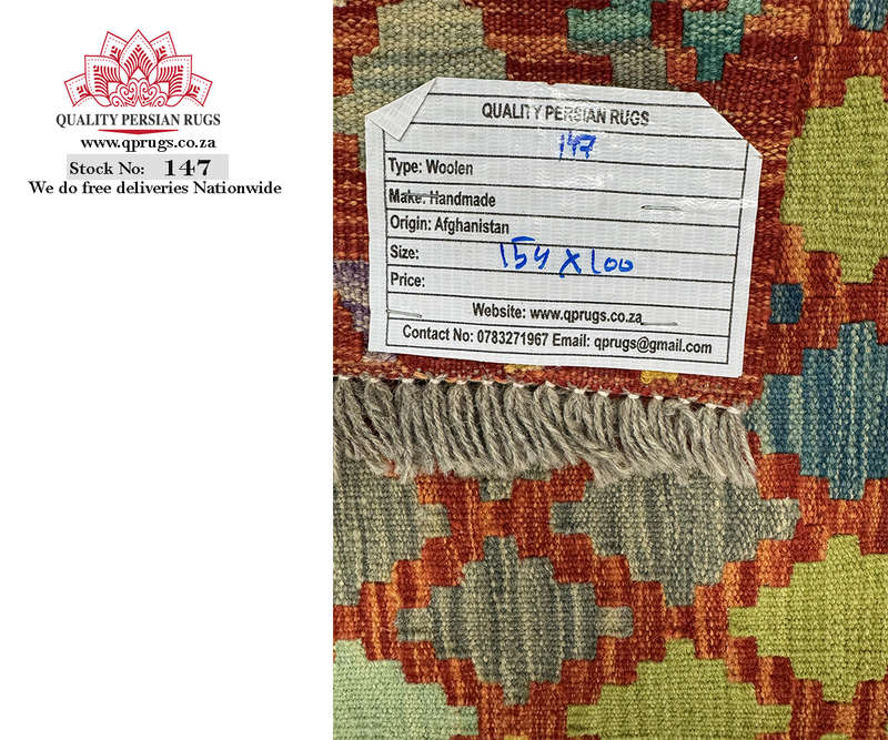 Gorgeous Afghan Choubi Bedisde Kilim 154 x 100 CM