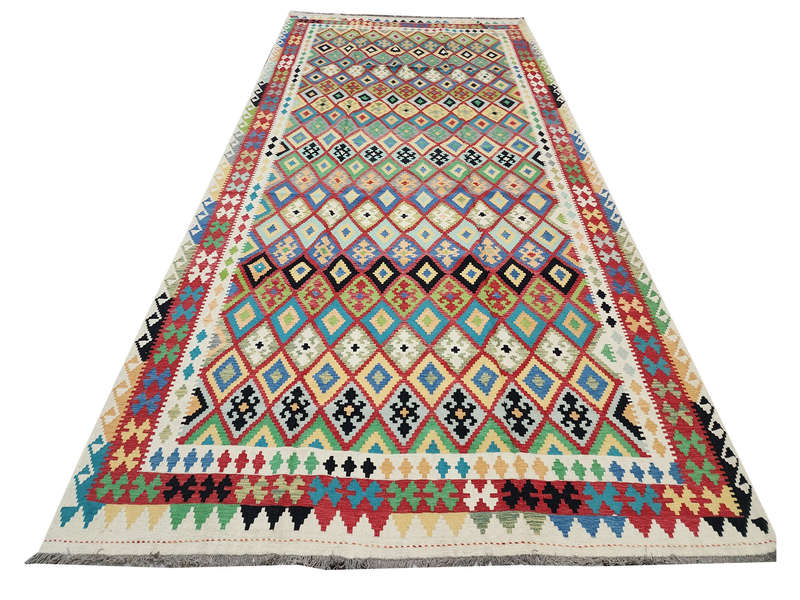 Stunning  Afghan Choubi Kilim 492 x 299 CM